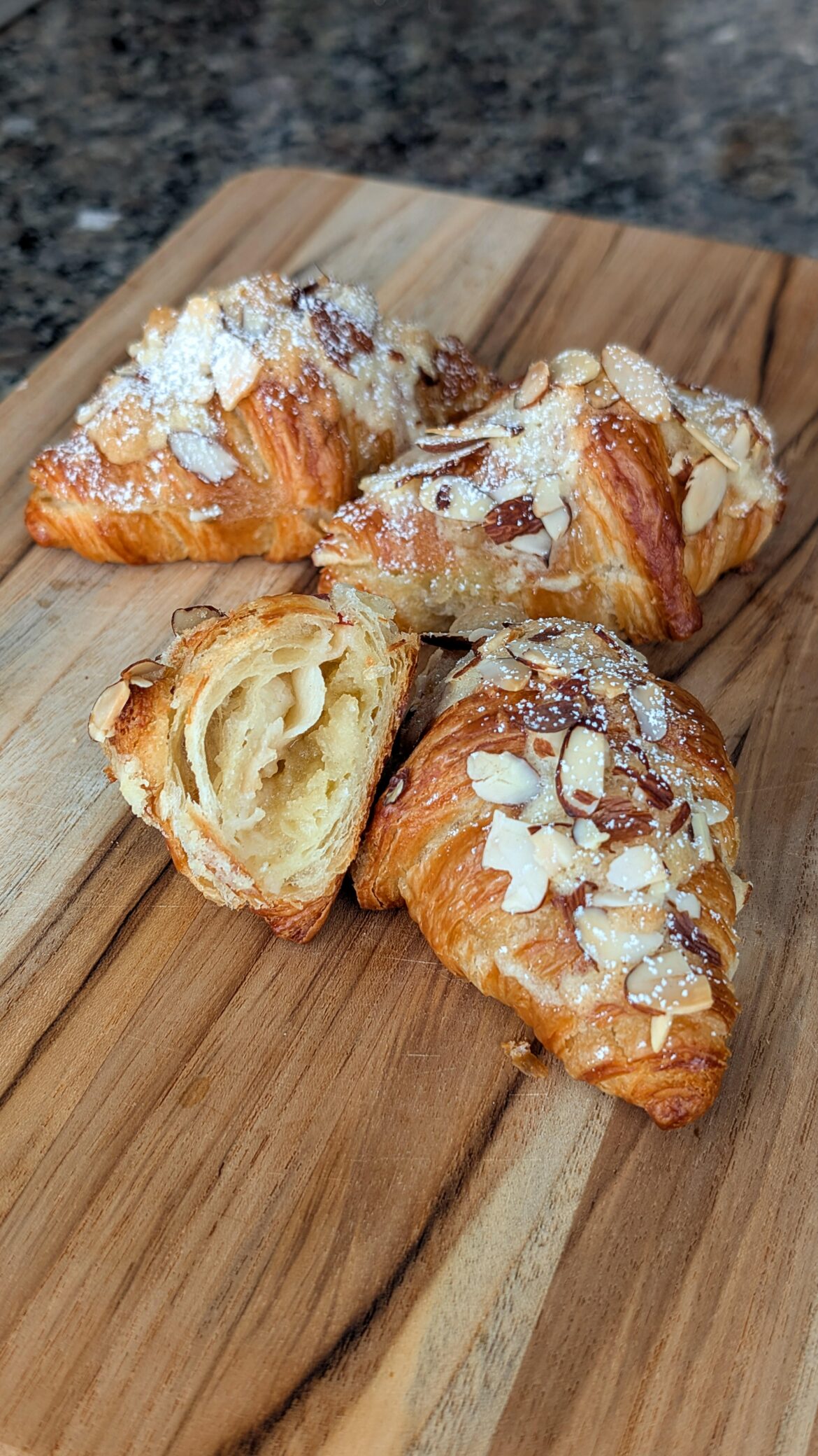 [OC] Almond Apple Croissants