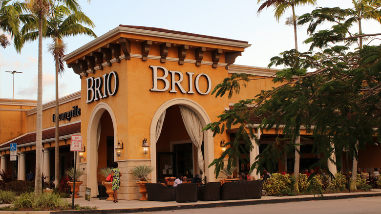exterior of Brio Italian Grille during daytime