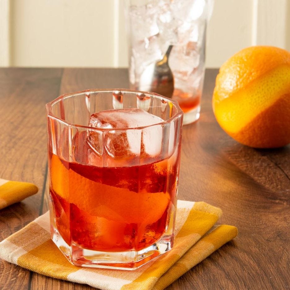 negroni fall cocktail