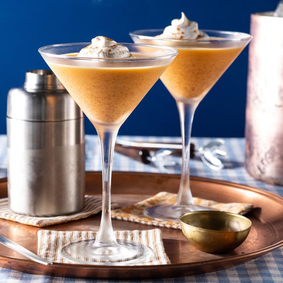 pumpkin pie martini fall cocktail
