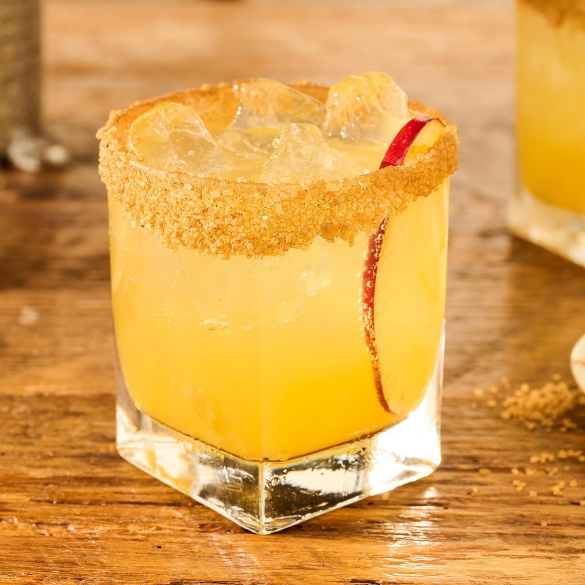 apple cider margarita fall cocktail