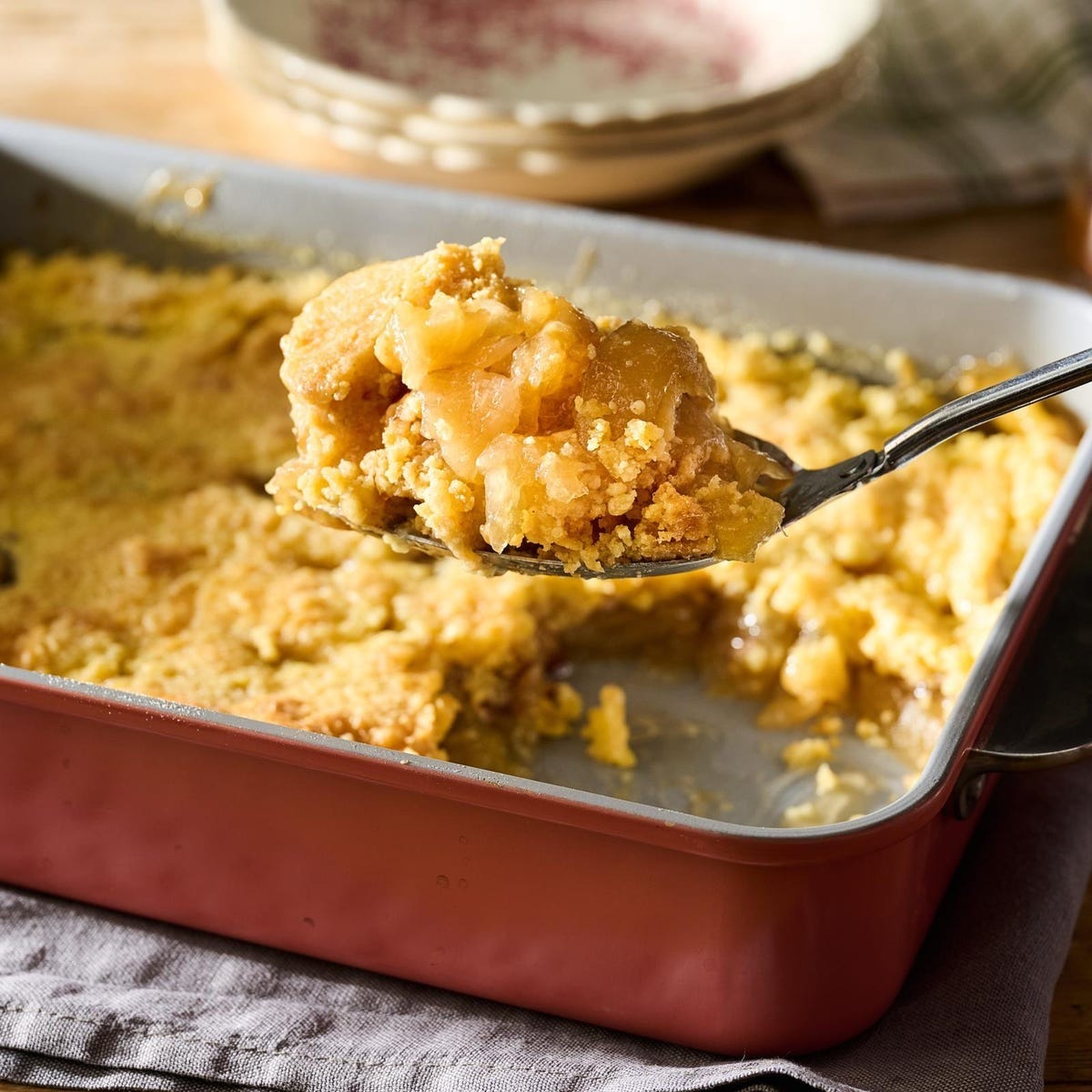 fall recipes apple dump cake