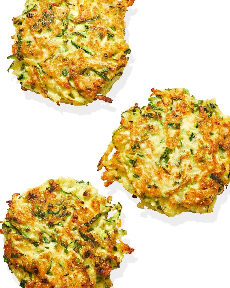 finger foods zucchini fritters