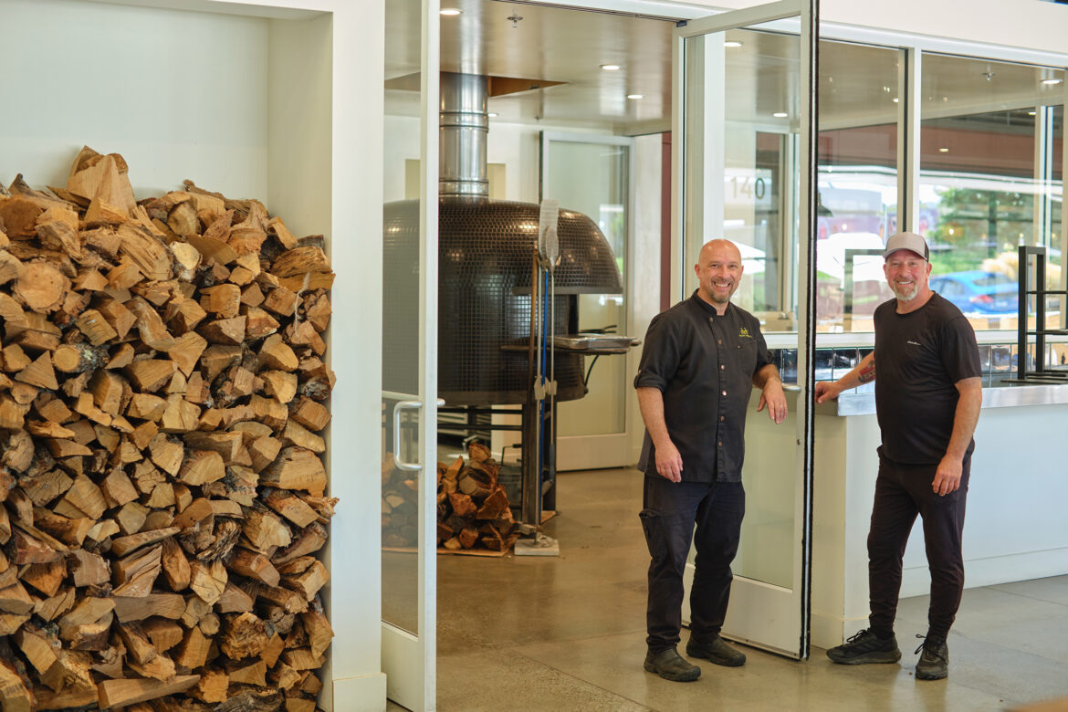 The Eatery dishes out wood-fired pizza inside the new Vina Robles tasting room