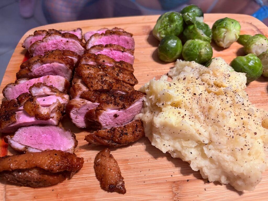 Duck breast never disappoints 🦆