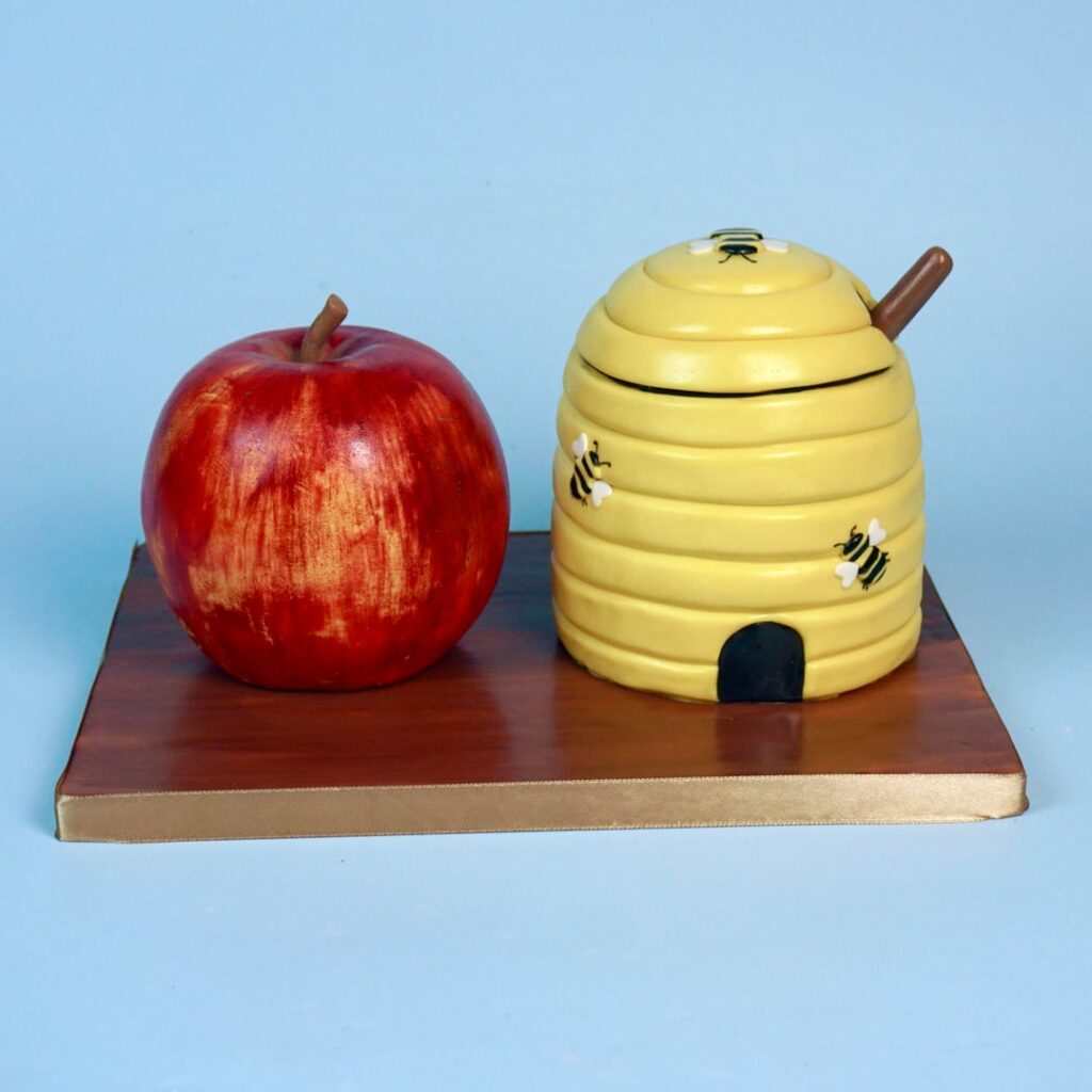 Apple and honey cake