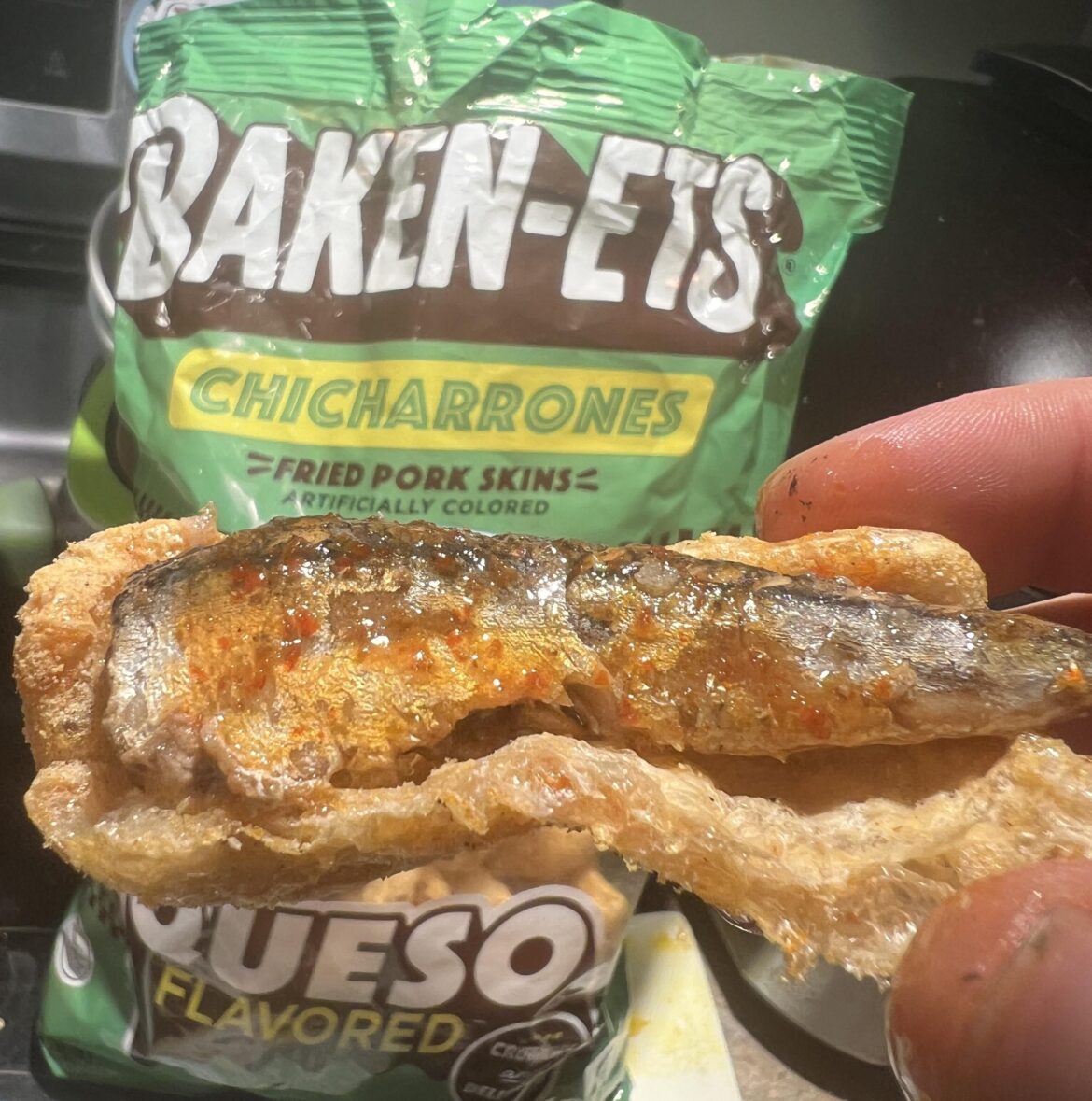 Okay hear me out… I call it “Pork and ‘Dines”