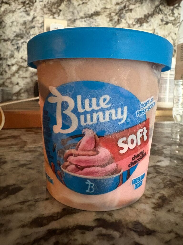 blue bunny cherry chocolate swirl