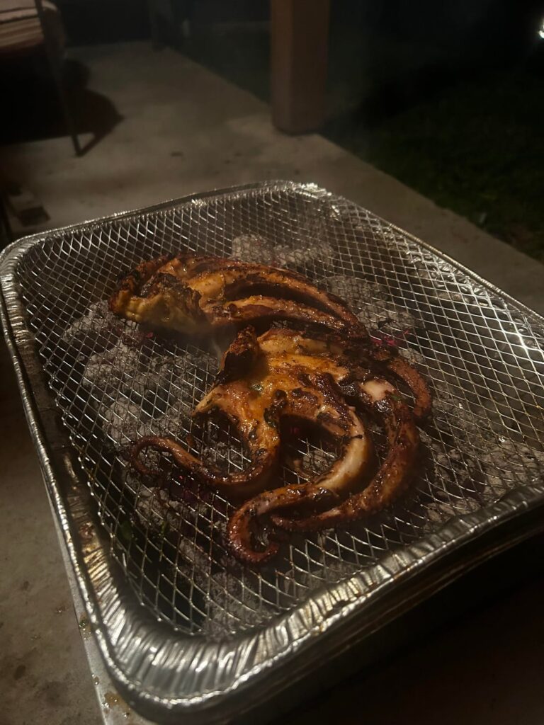 I have no official setup so had to improvise