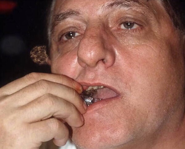 Michel Lotito Eating Metal
