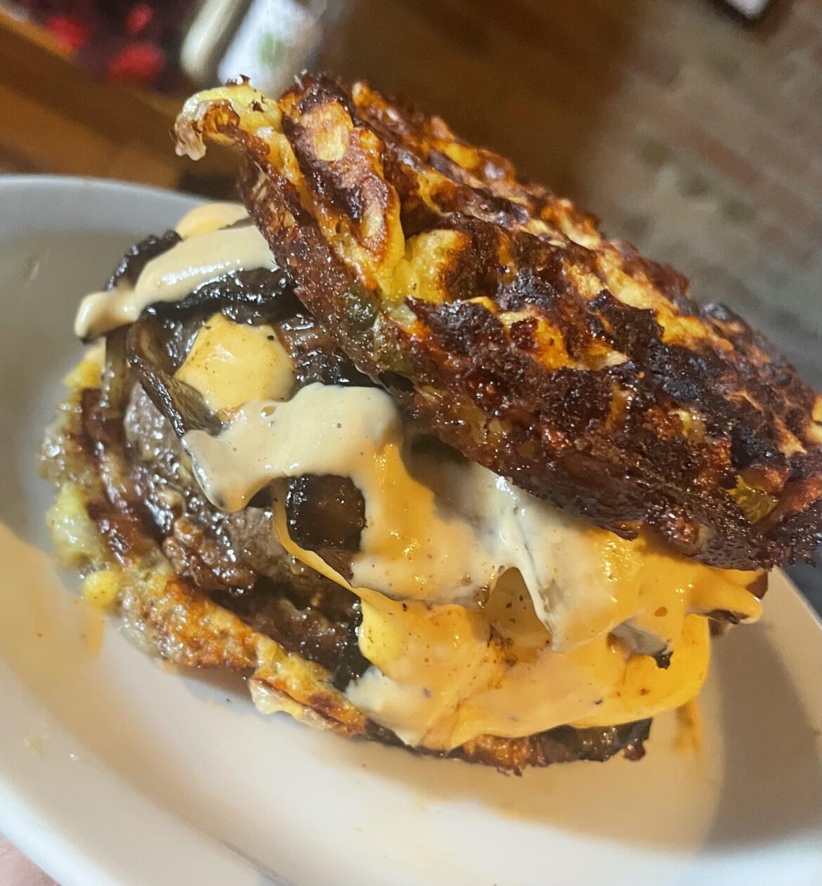 Pickle “Bread” Burger