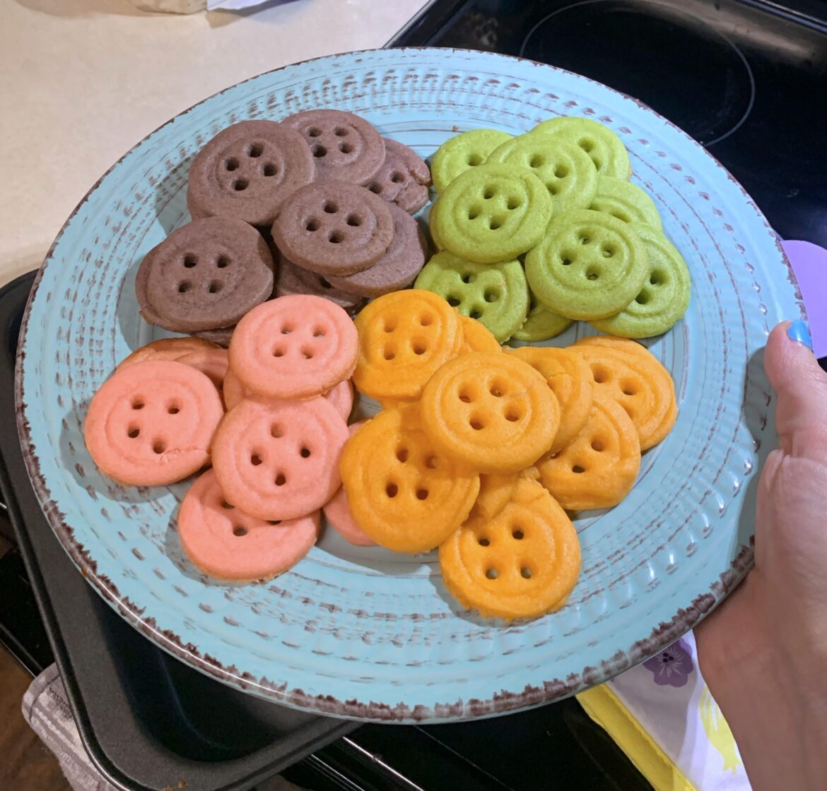 Coraline Button Cookies 🪡