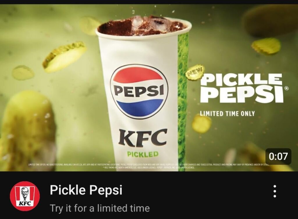 So, Pickle Pepsi. .....anyone tried it?