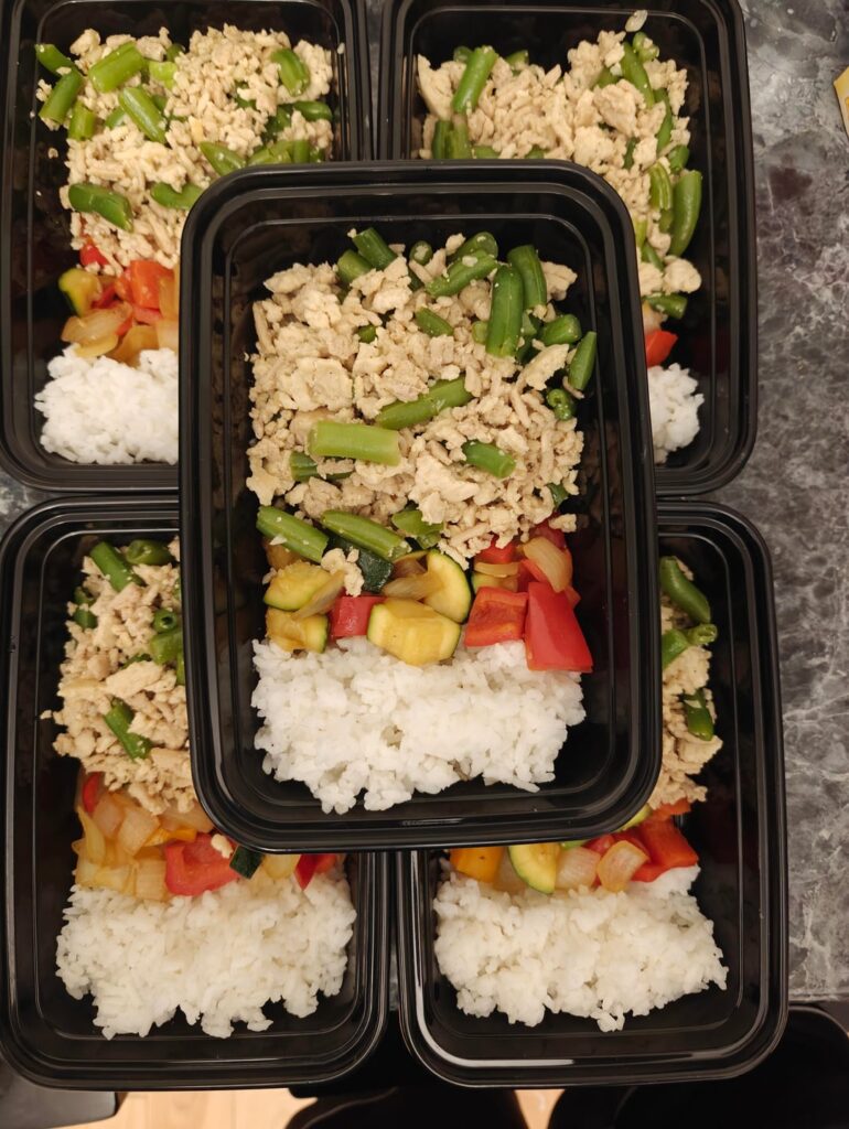 Honey Garlic Chicken Bowls