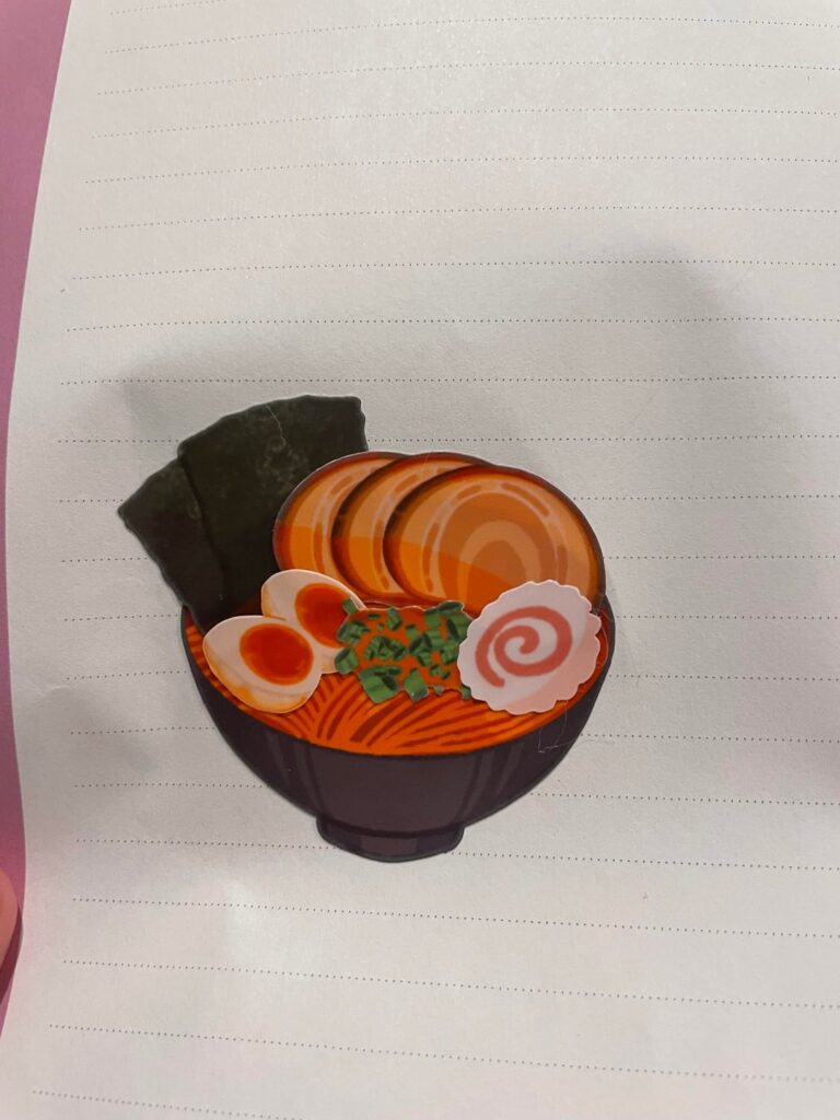 Make your own bowl of ramen sticker set I made!