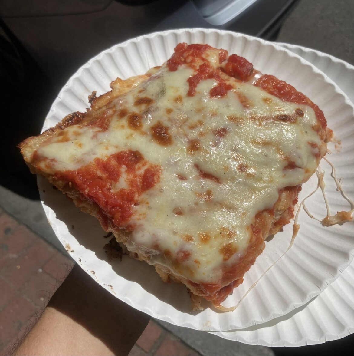 Don't sleep on Joe's Sicilian slice--great way to experience their sauce