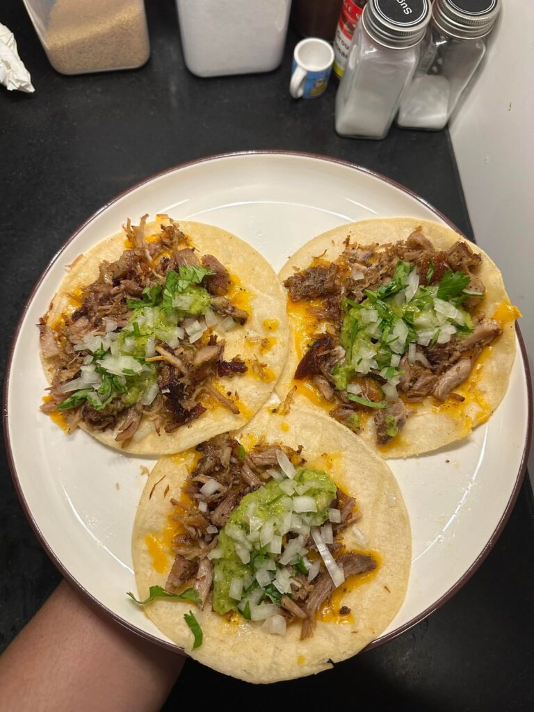 Tacos de puerco