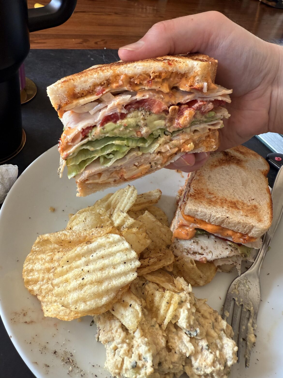 Insane turkey sando