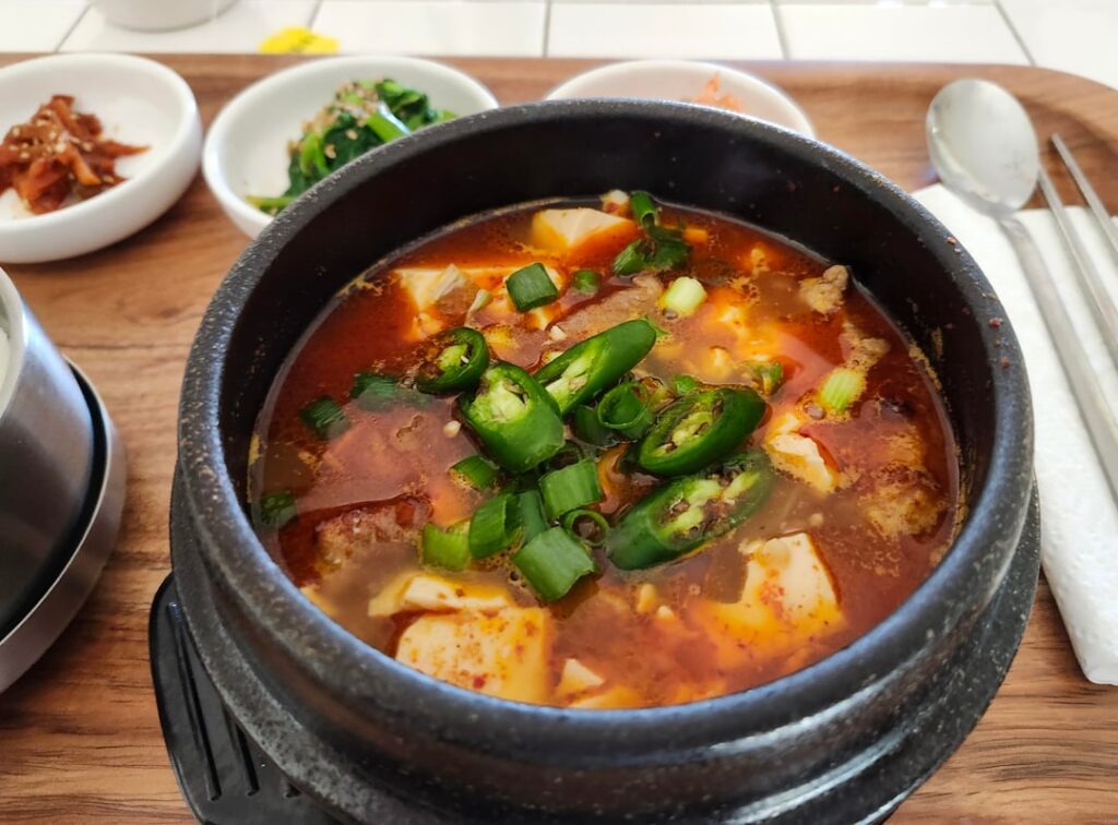 순두부찌개 Sundubu Jjigae