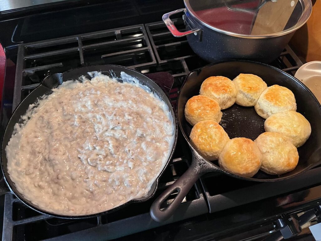 Classic Biscuits and Sausage Gravy