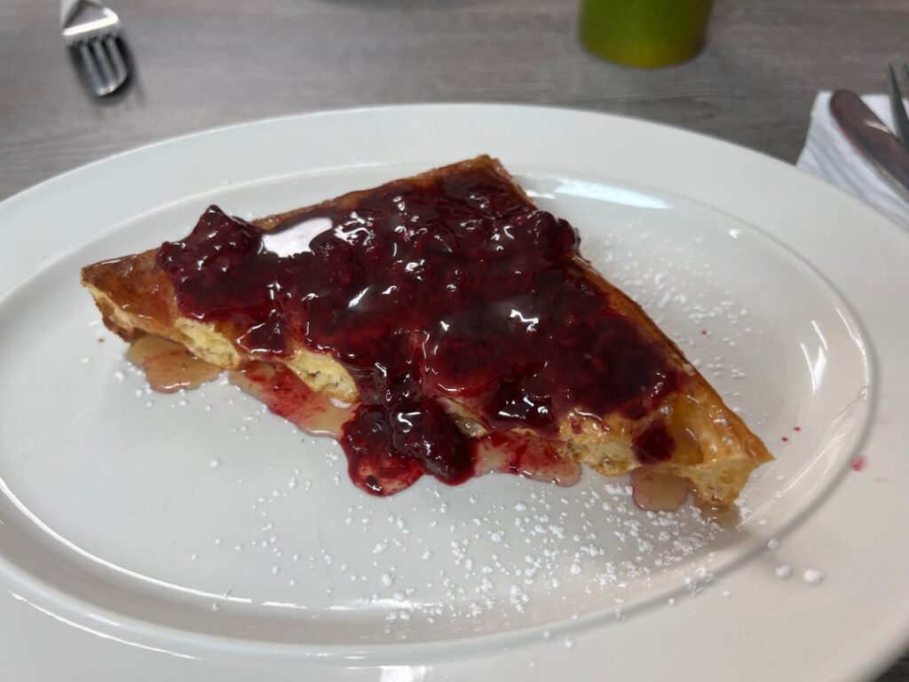 How much calories is this waffle?