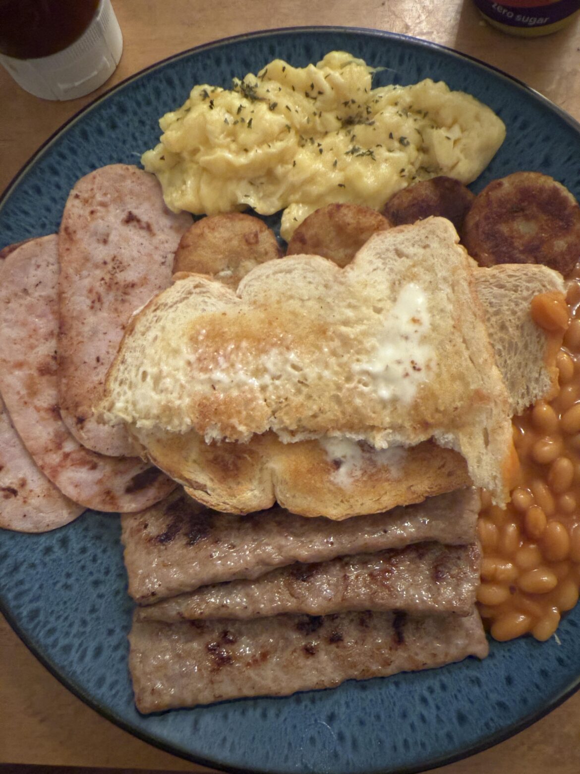 Healthier version of a fry up tonight