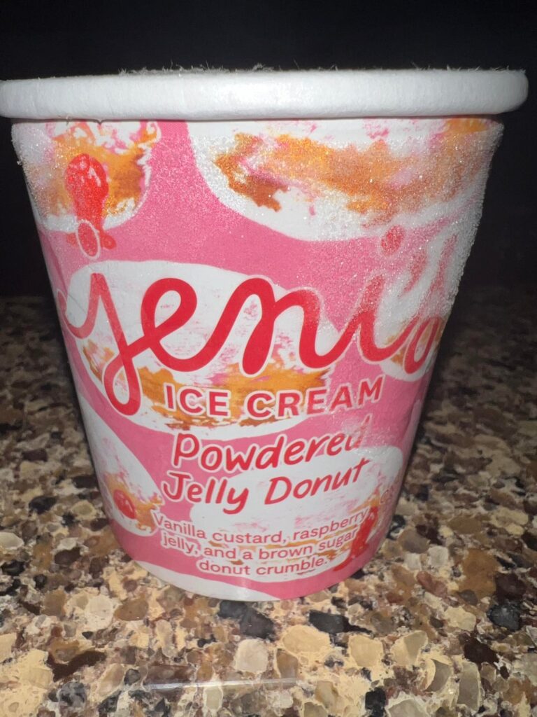 Jeni’s Powdered Jelly Donut: VERY good