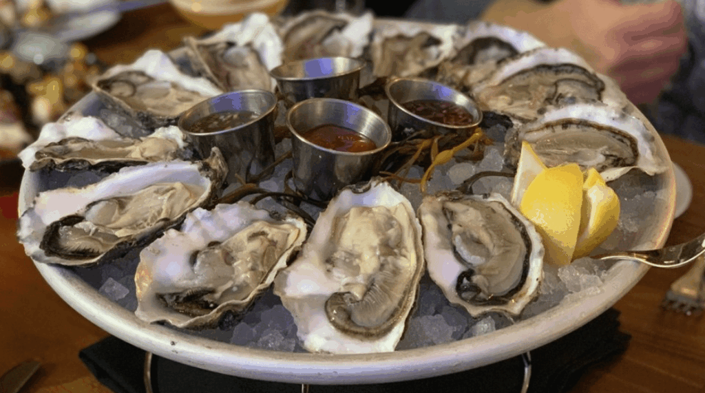 Just some of the Best Oysters Fresh and Raw