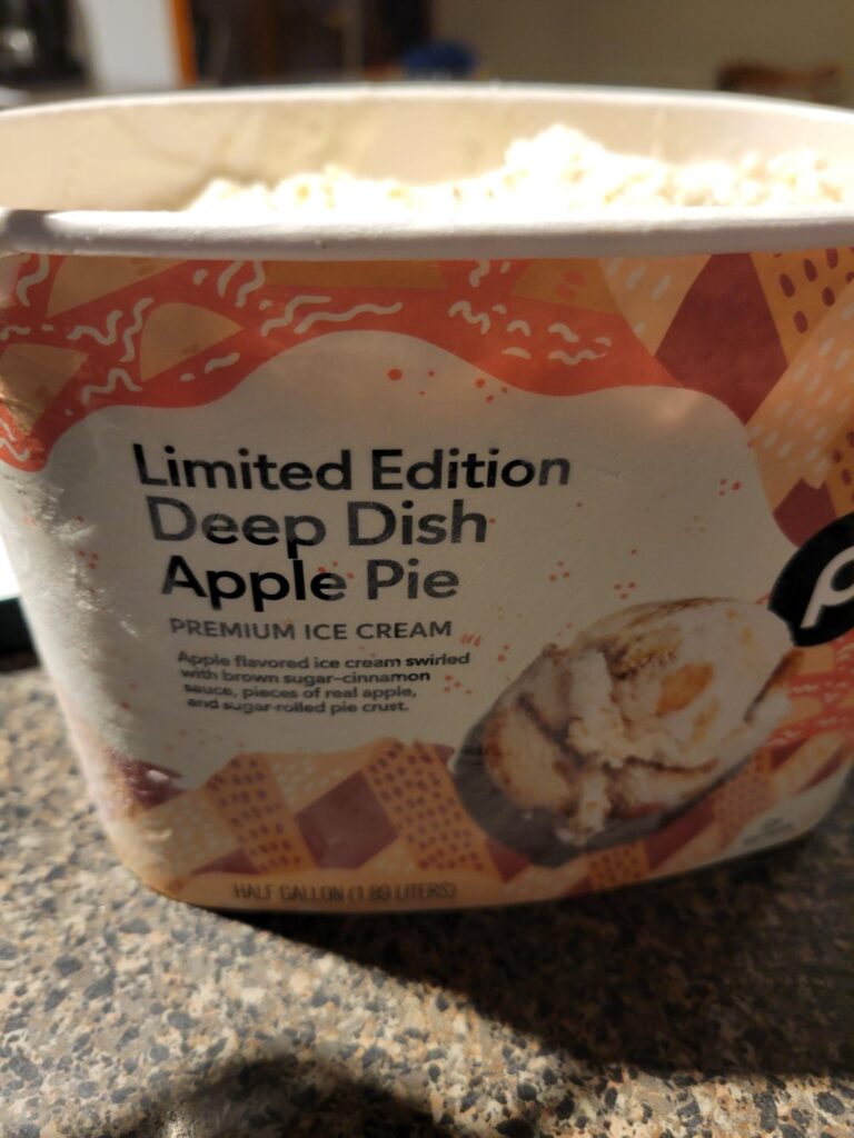 Deep Dish Apple Pie from Publix