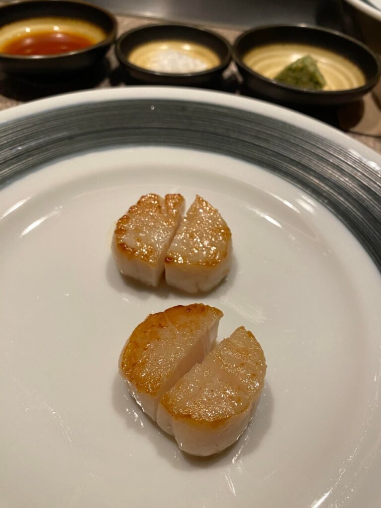 Hokkaido Scallop + Giant Prawn