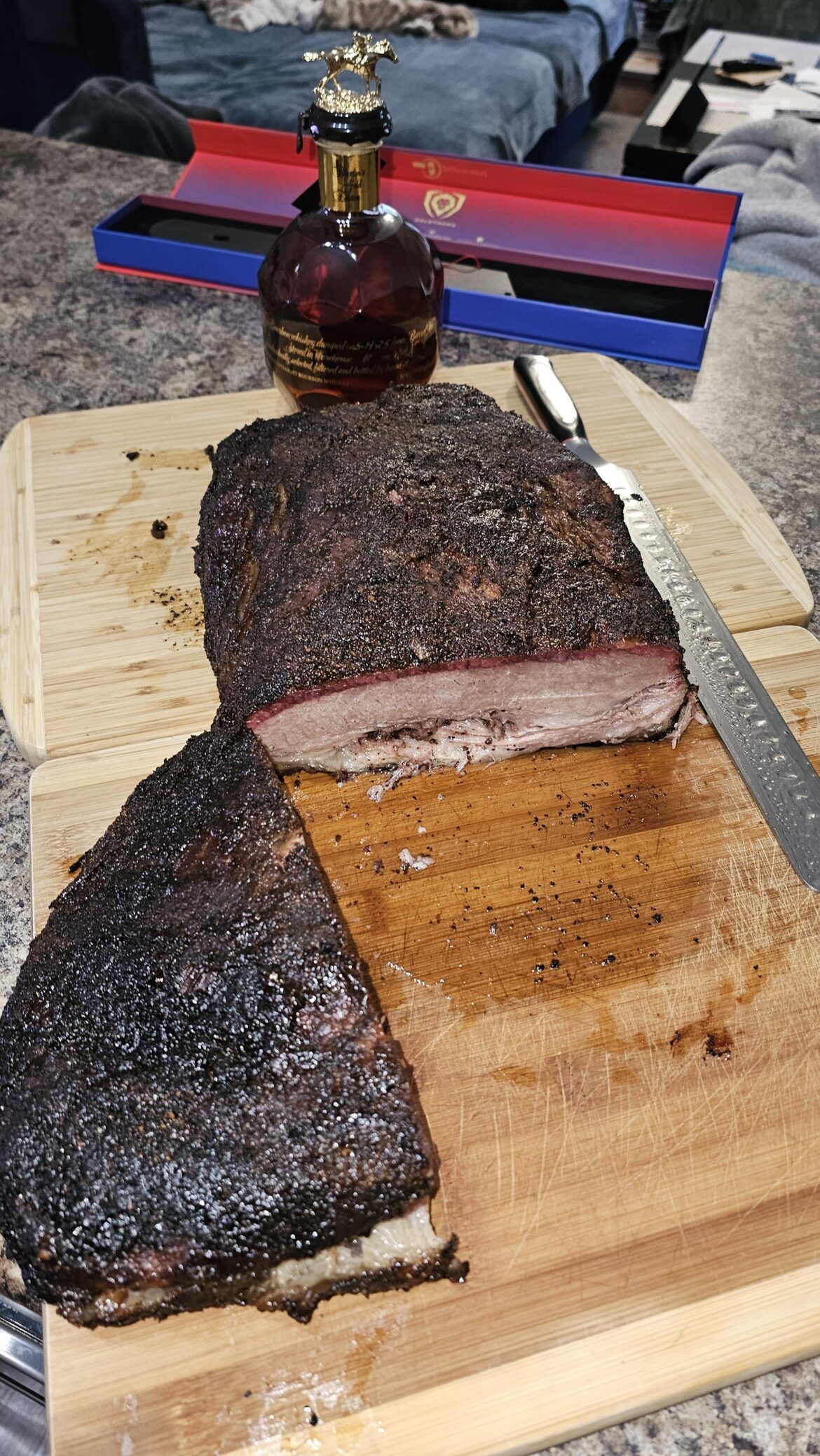 My very minimal trim full packer yesterday.