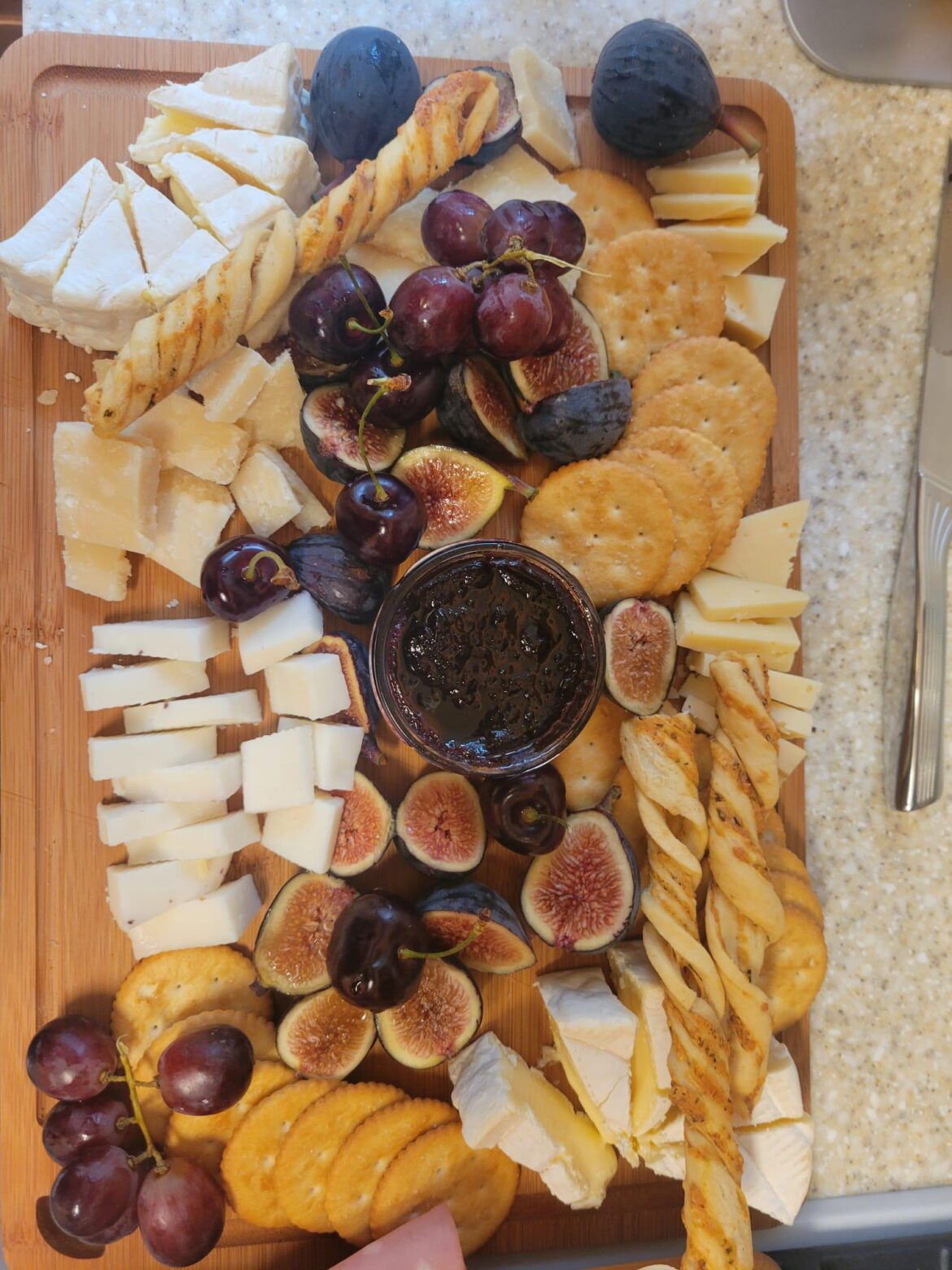 Housewarming cheese board