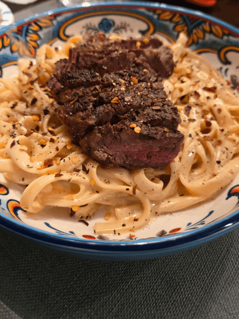 Steak Alfredo