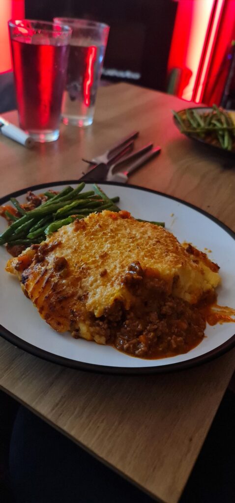 Perhaps the best cottage pie of my adult life.