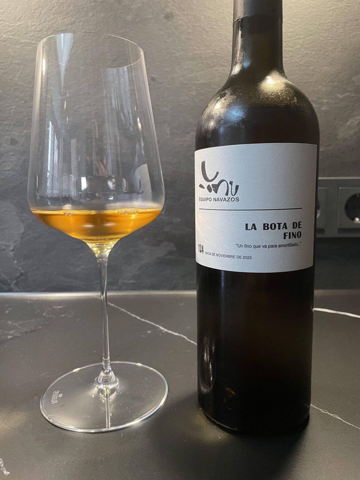 Equipo Navazos - La Bota de Fino 124, 'Un fino que va para Amontillado...'