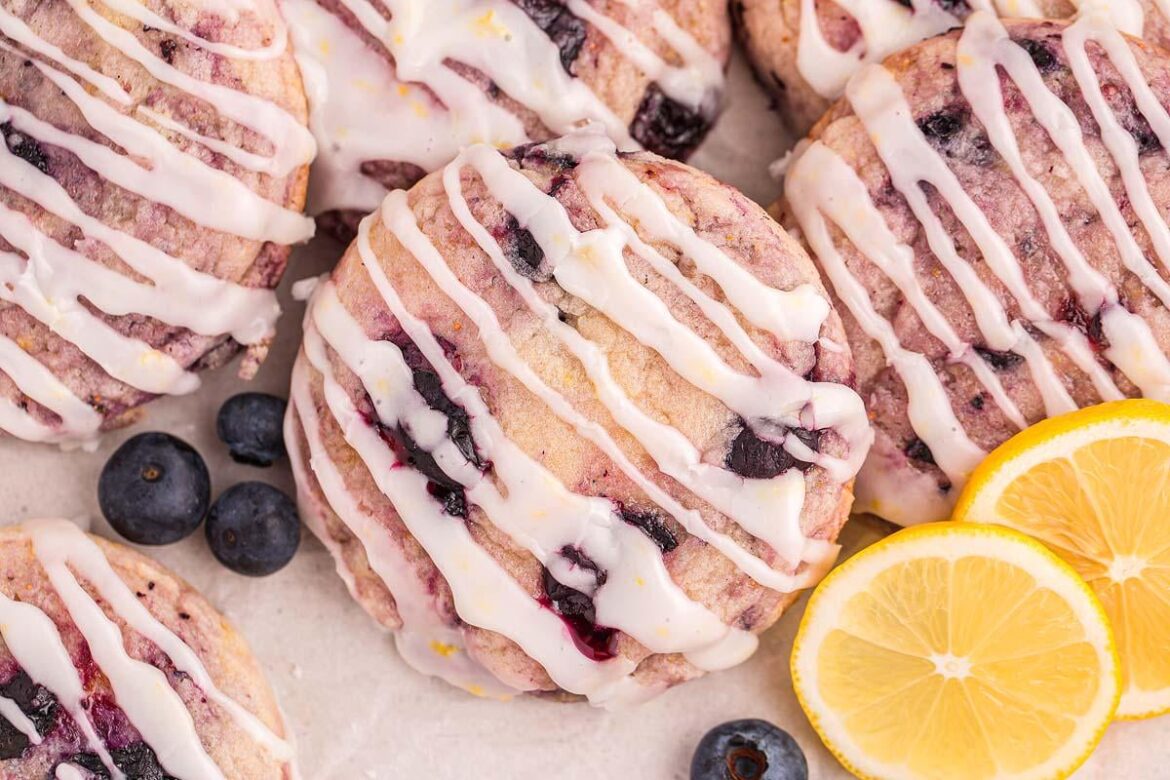 Lemon Blueberry Cookies