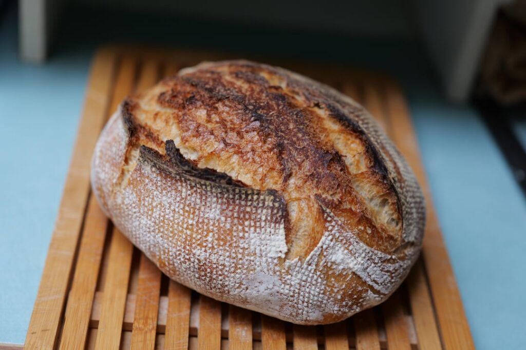 Dutch oven and good flour is all what's needed