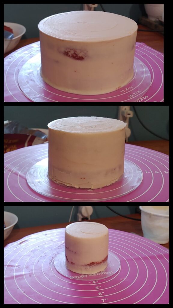 Mini tiered purple cake! (Details below) π€π Mini tiered purple cake! (Details below) π€π