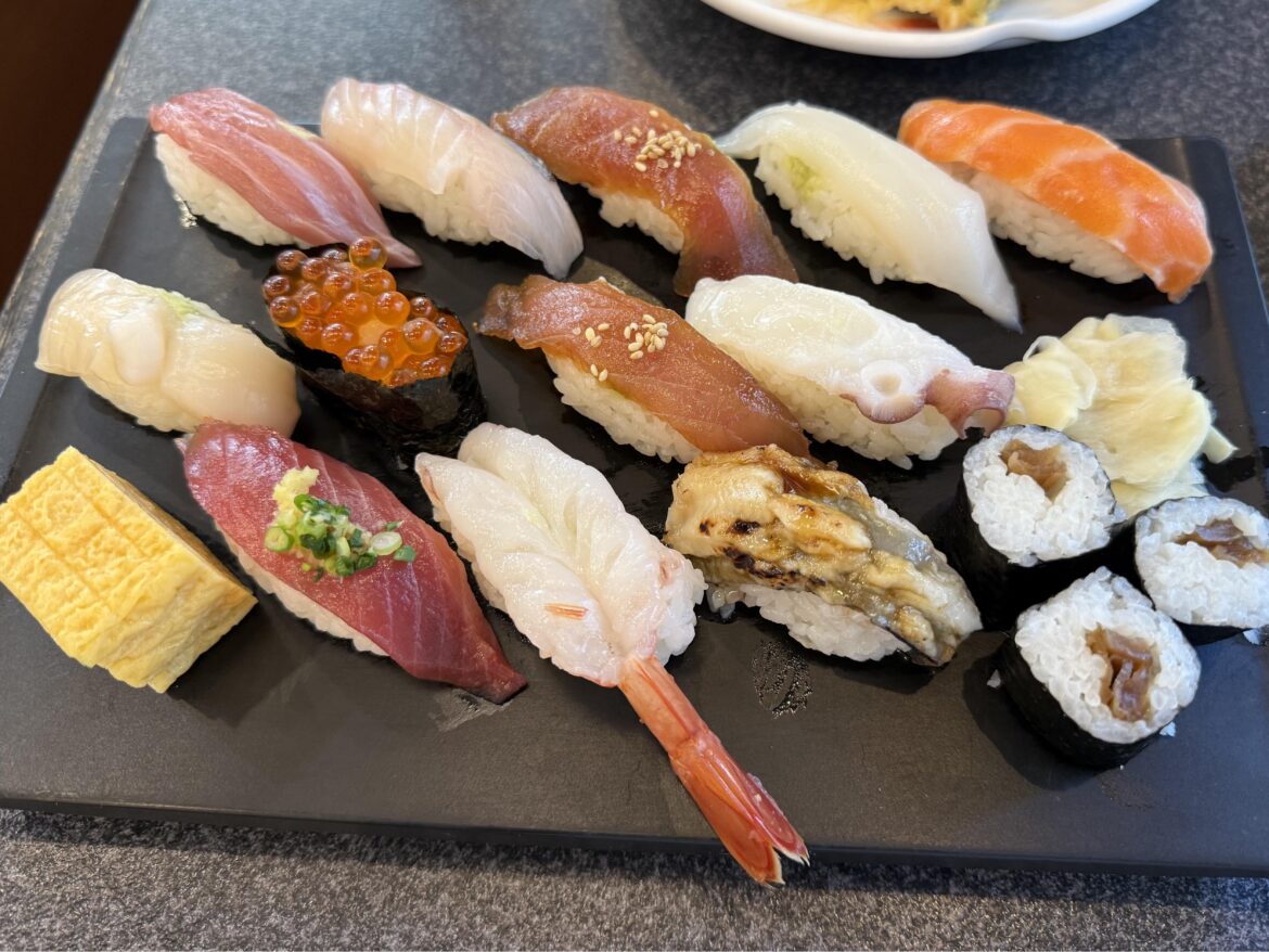 $11 for this Sushi plate