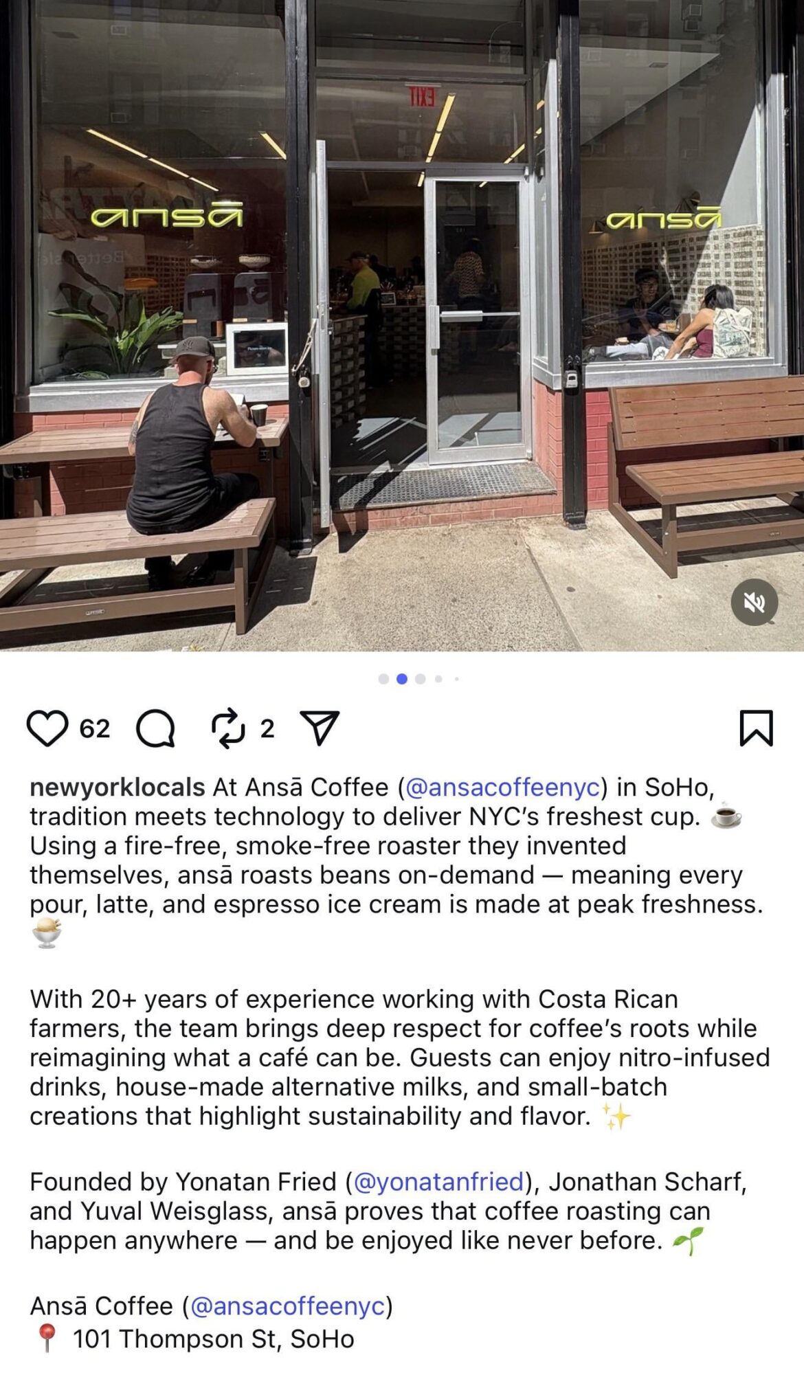 Cafe doing “On-Demand” Coffee Roasting