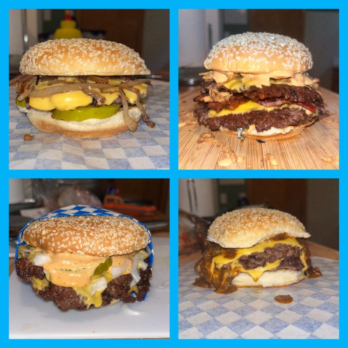 Burger Collage
