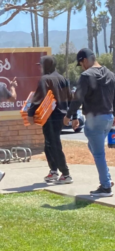 Well that’s one way to do it 🍕