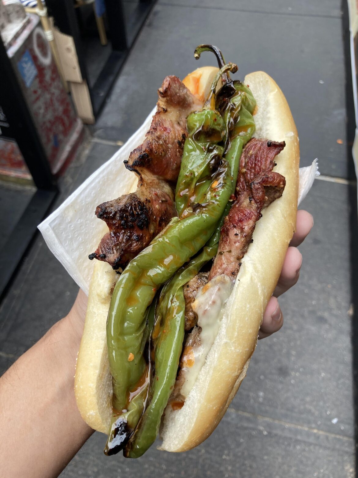 The one thing I always make sure to get at San Gennaro: Lucy’s braciole