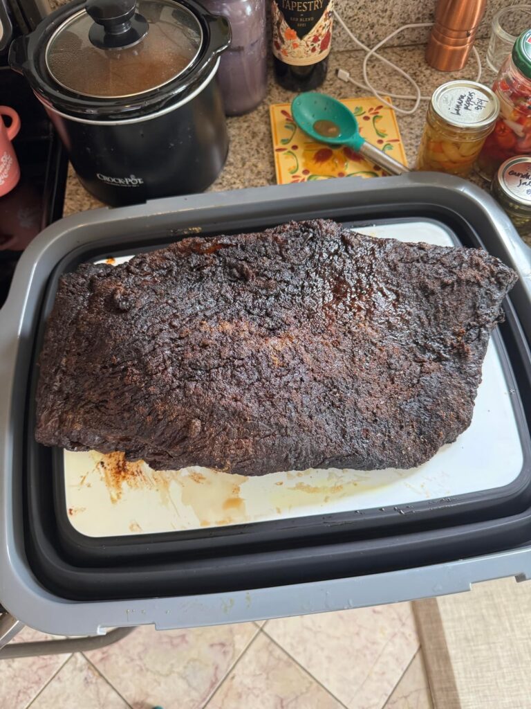 My brisket for NFL opening day.