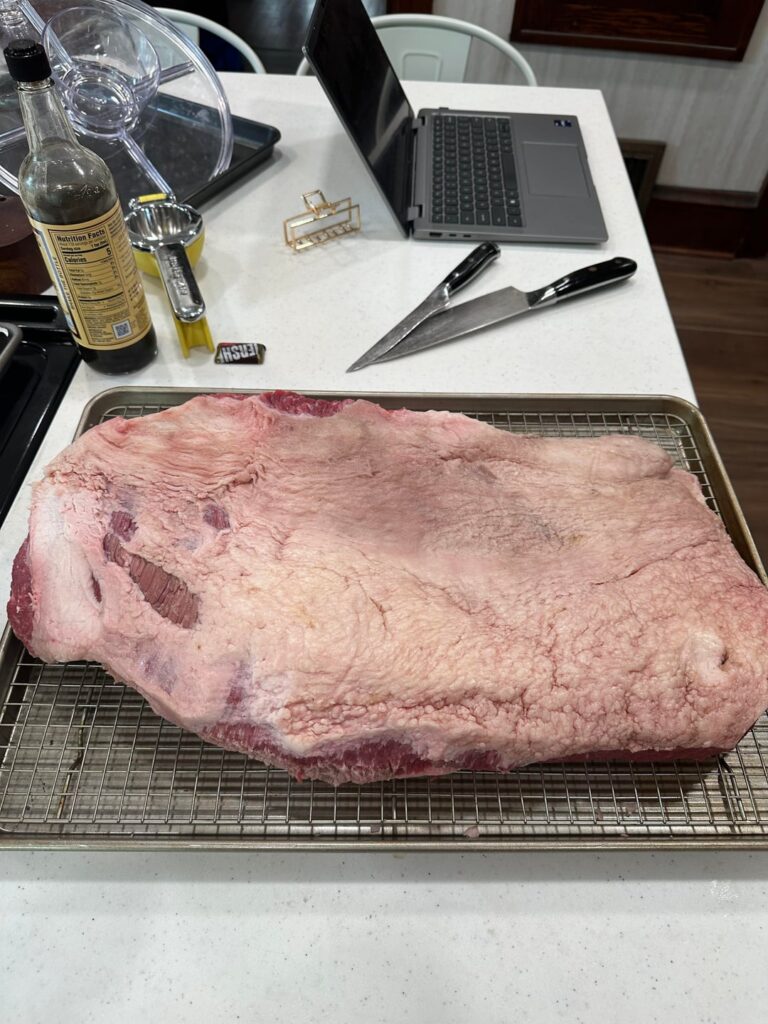 First Brisket! First Brisket!