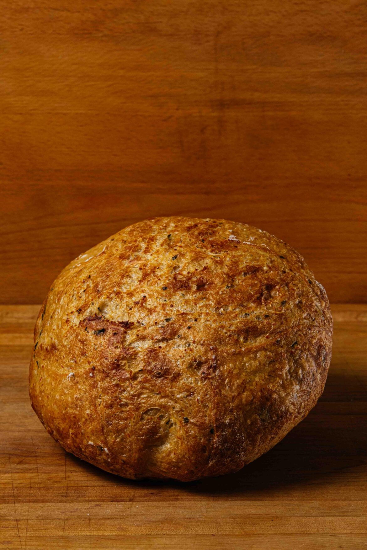 Garlic Parmesan Herb Sourdough Bread