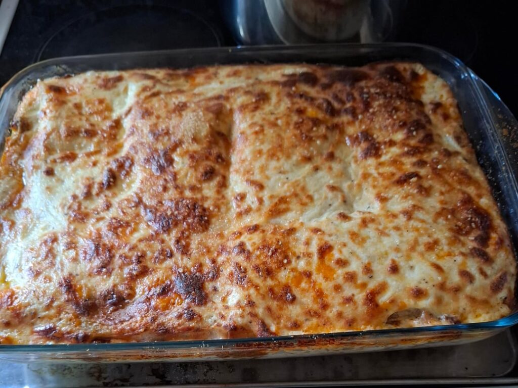 It's Lasagne tonight