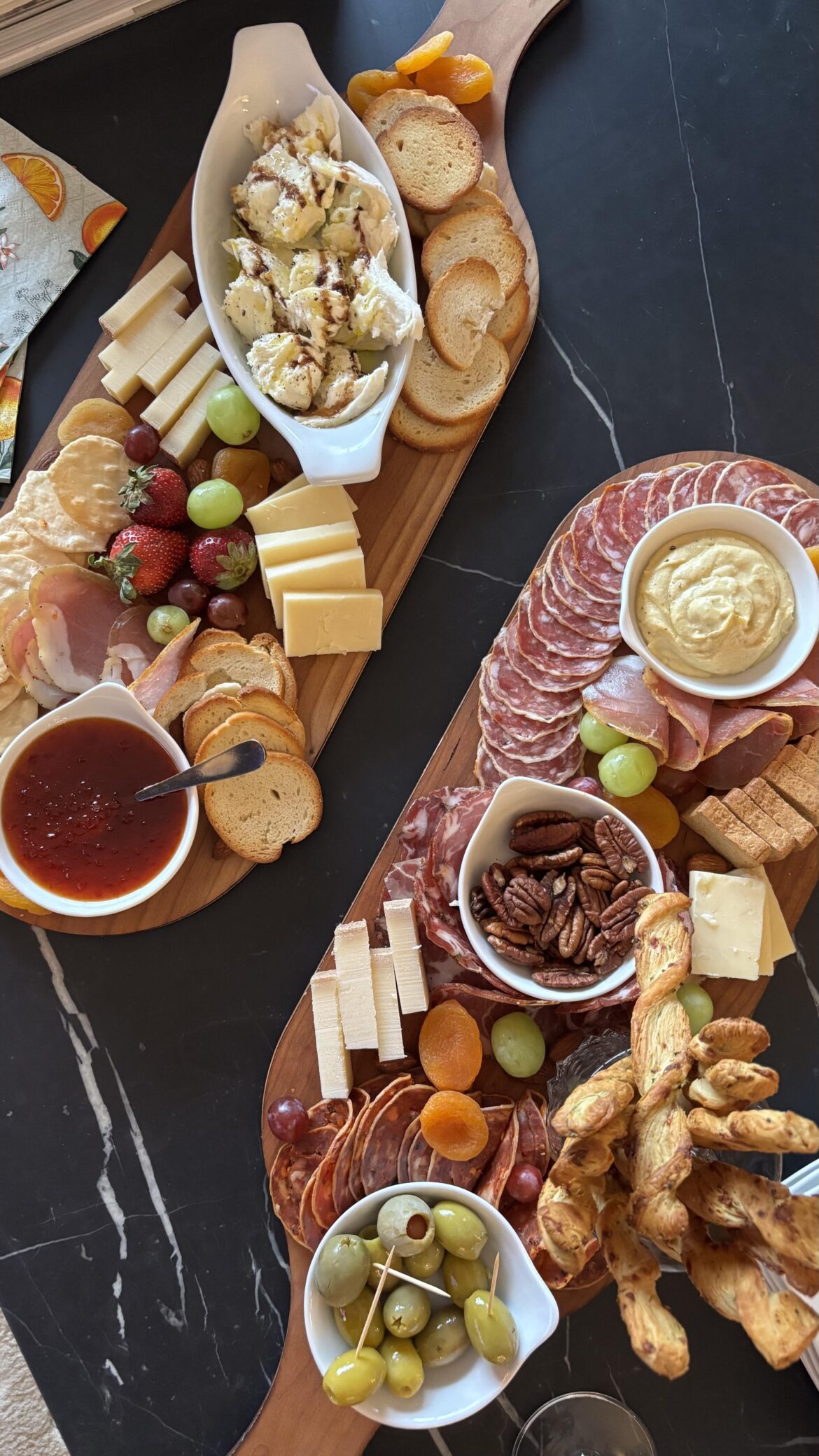 Week-end charcuterie board