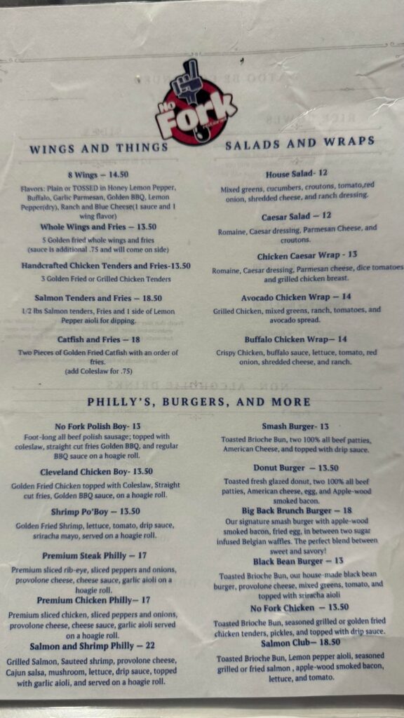 Doughnut bacon cheese burger w/fried egg from no fork in Cleveland Ohio