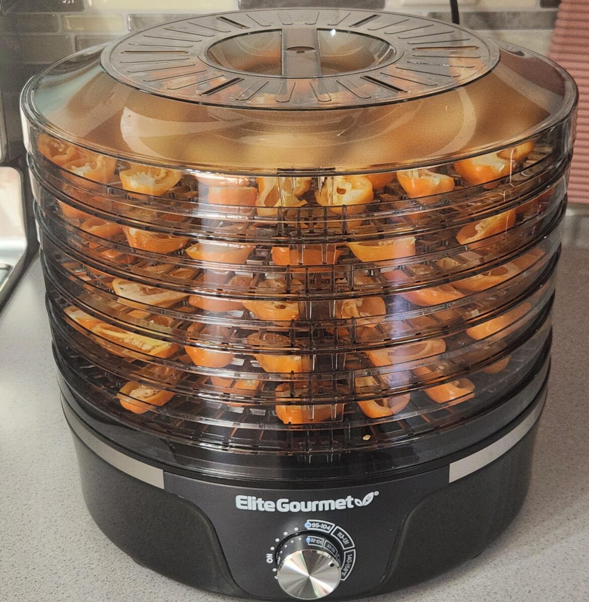 Making habanero flakes